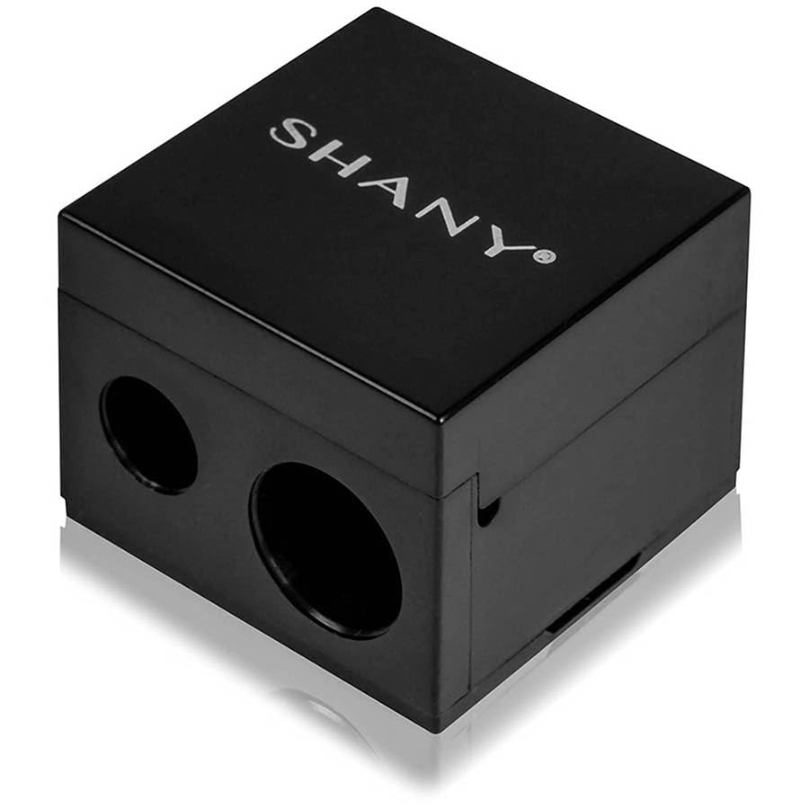 SHANY Dual Makeup Pencil Sharpener - Eyeliner & Lip Pencil Sharpener for Home & Travel