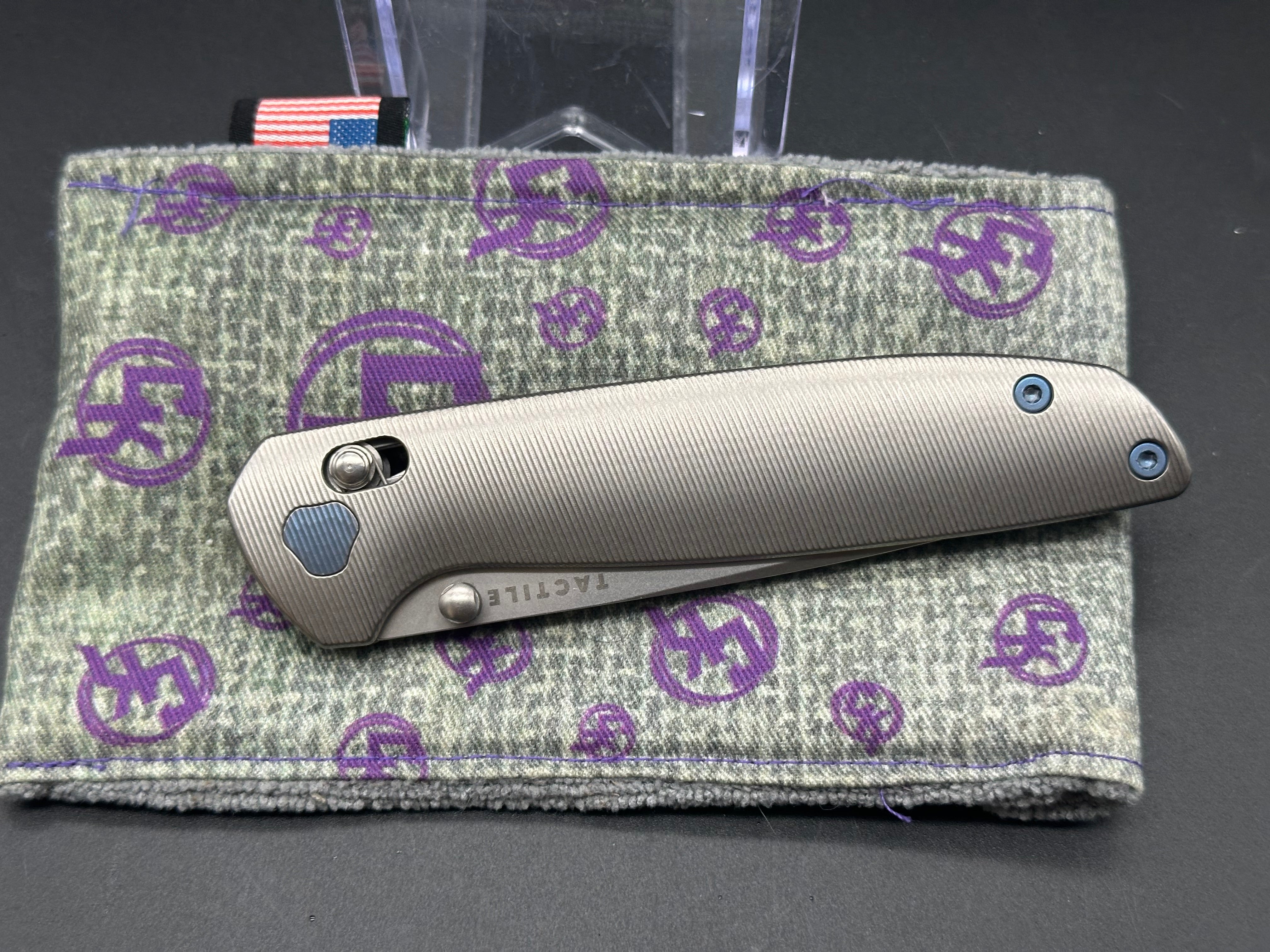 Premium Tactical Titanium Pocket Knife with Magnacut Blade - Durable EDC Folding Knife for Outdoor Camping, Hiking & Survival Gear