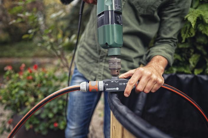 Gardena Electric Drill Pump - High Power Water Transfer Pump for Garden, Pool, and Home Use | Easy DIY Irrigation & Drainage Solution
