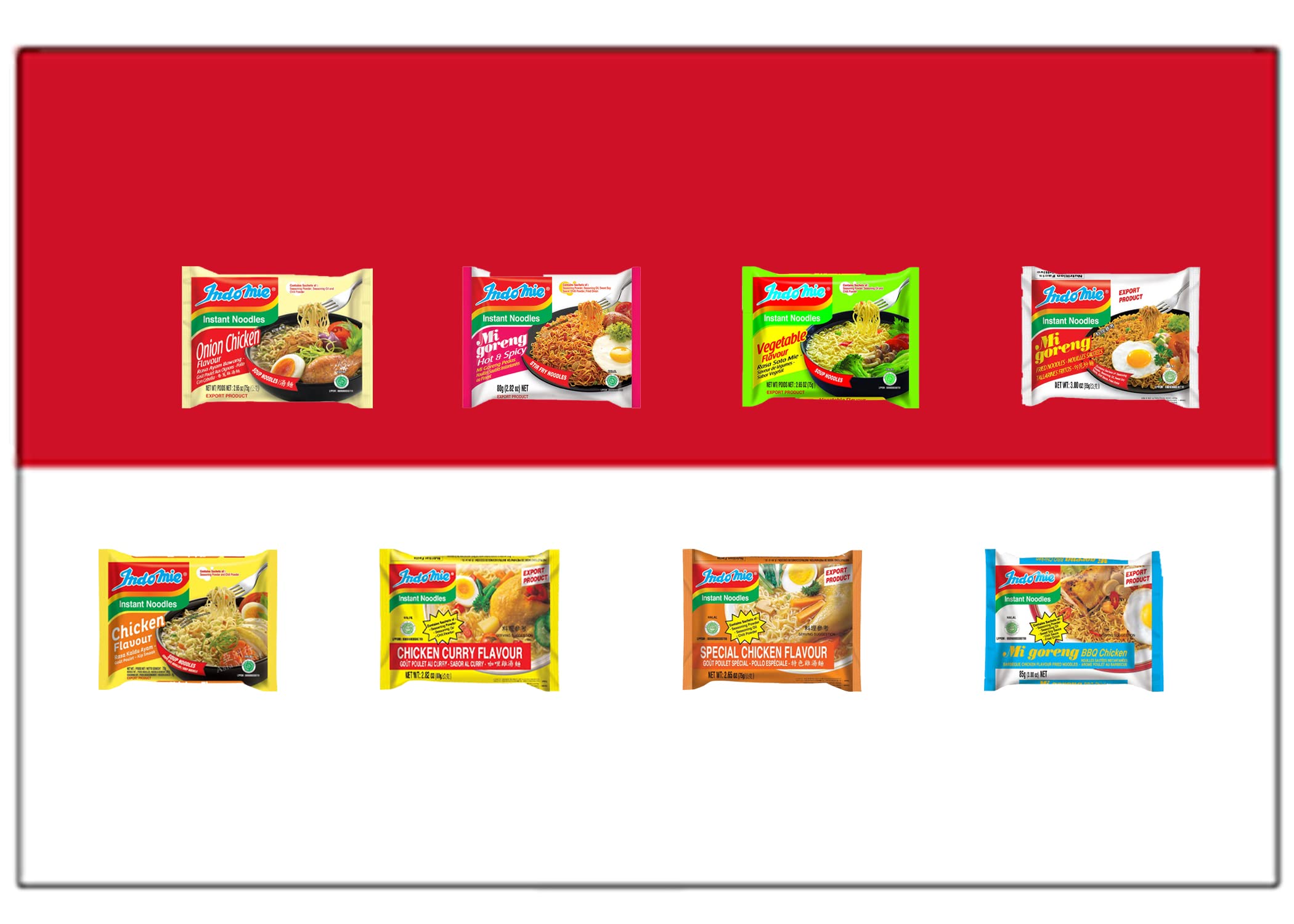 Global Instant Ramen Noodle Variety Pack - 10 Count Japanese, Filipino, Thai & Vietnamese Flavors | International Snack Box with World Sticker | Perfect for College Dorms, Office Lunches & Late Night Snacks