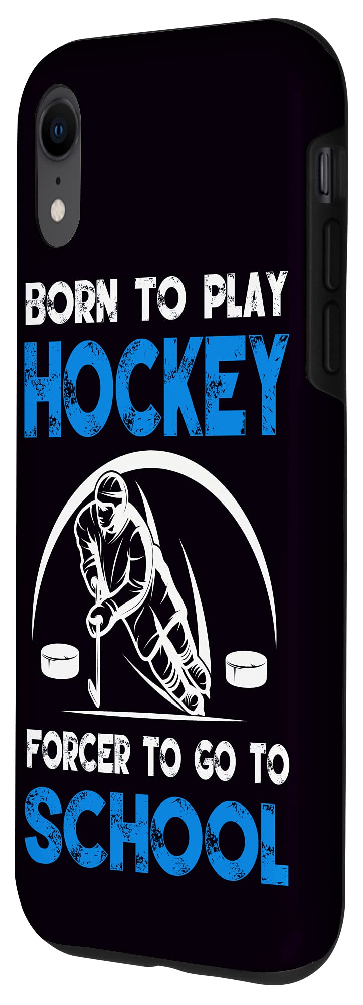 iPhone XR Hockey Case for Boys - Durable Ice Hockey Phone Cover - Perfect for Hockey Players & Fans