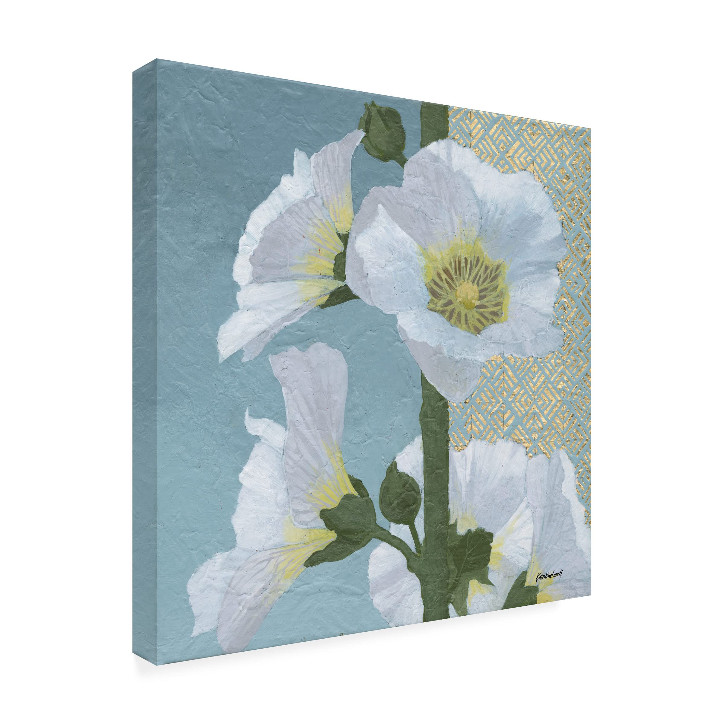 Trademark Fine Art 'Soft Evening II' Canvas Wall Art by Kathrine Lovell - Elegant Landscape Painting for Living Room, Bedroom & Office Decor