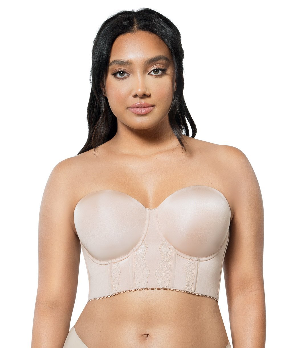 Parfait Elissa Bustier - European Nude Lace Underwire Bra for Women | Perfect for Evening Wear, Date Nights & Special Occasions