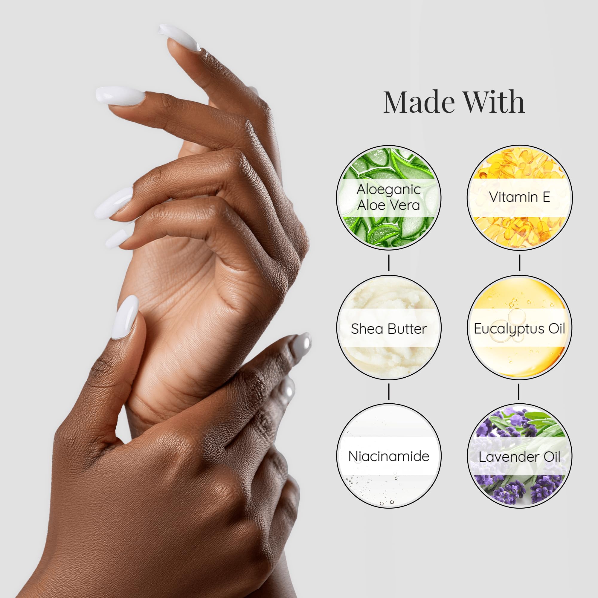 Aloette Lavender Body Care Set - Rest & Restore Body Cream & Body Wash for Relaxation & Sleep | Hydrating Skincare Gift Set for Women | Perfect for Spa Nights & Self-Care Routines