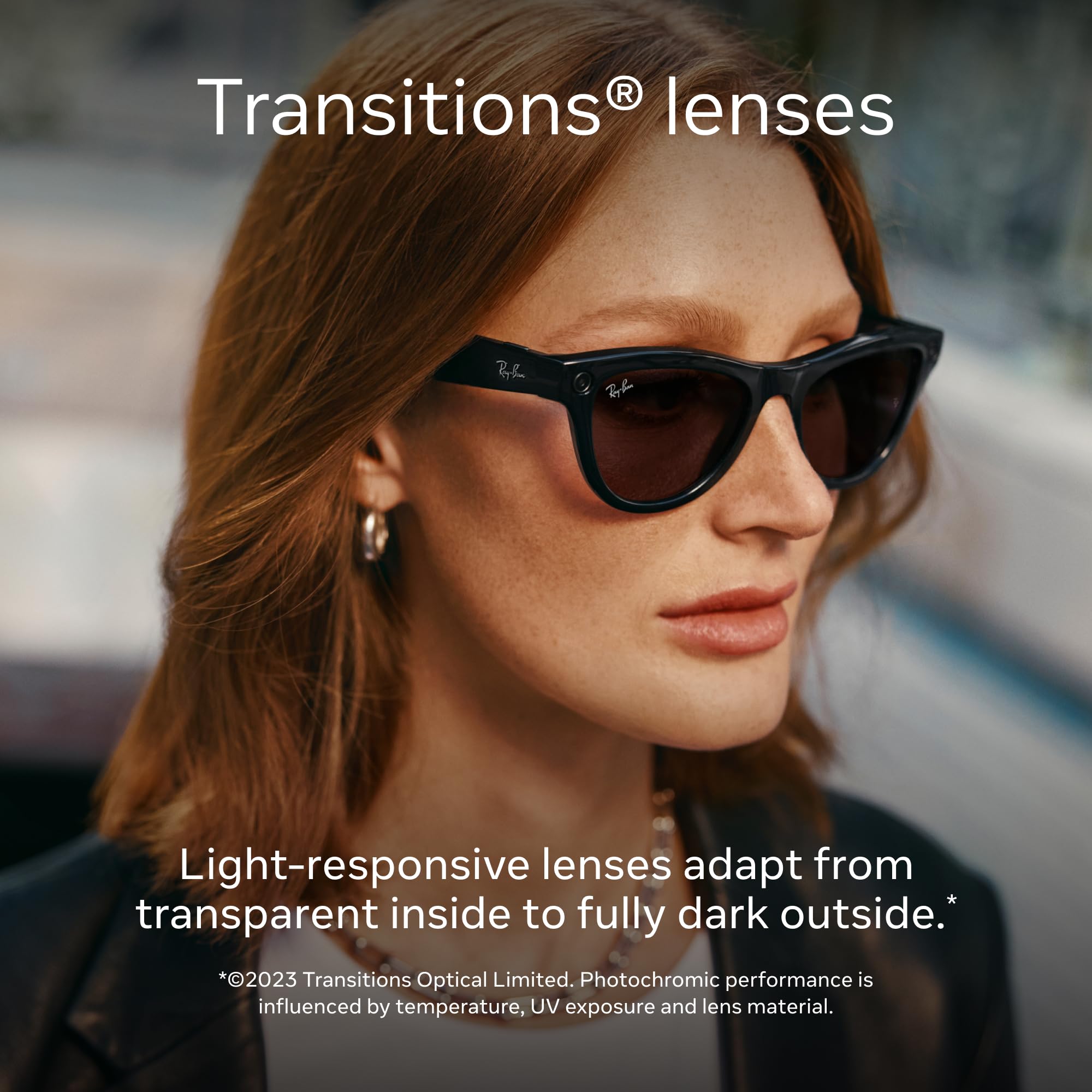 Ray-Ban Meta Smart Glasses - Wayfarer Style with Built-in Audio & Camera for Hands-Free Calls, Music & Photos | Perfect for Outdoor Activities, Travel & Tech Enthusiasts