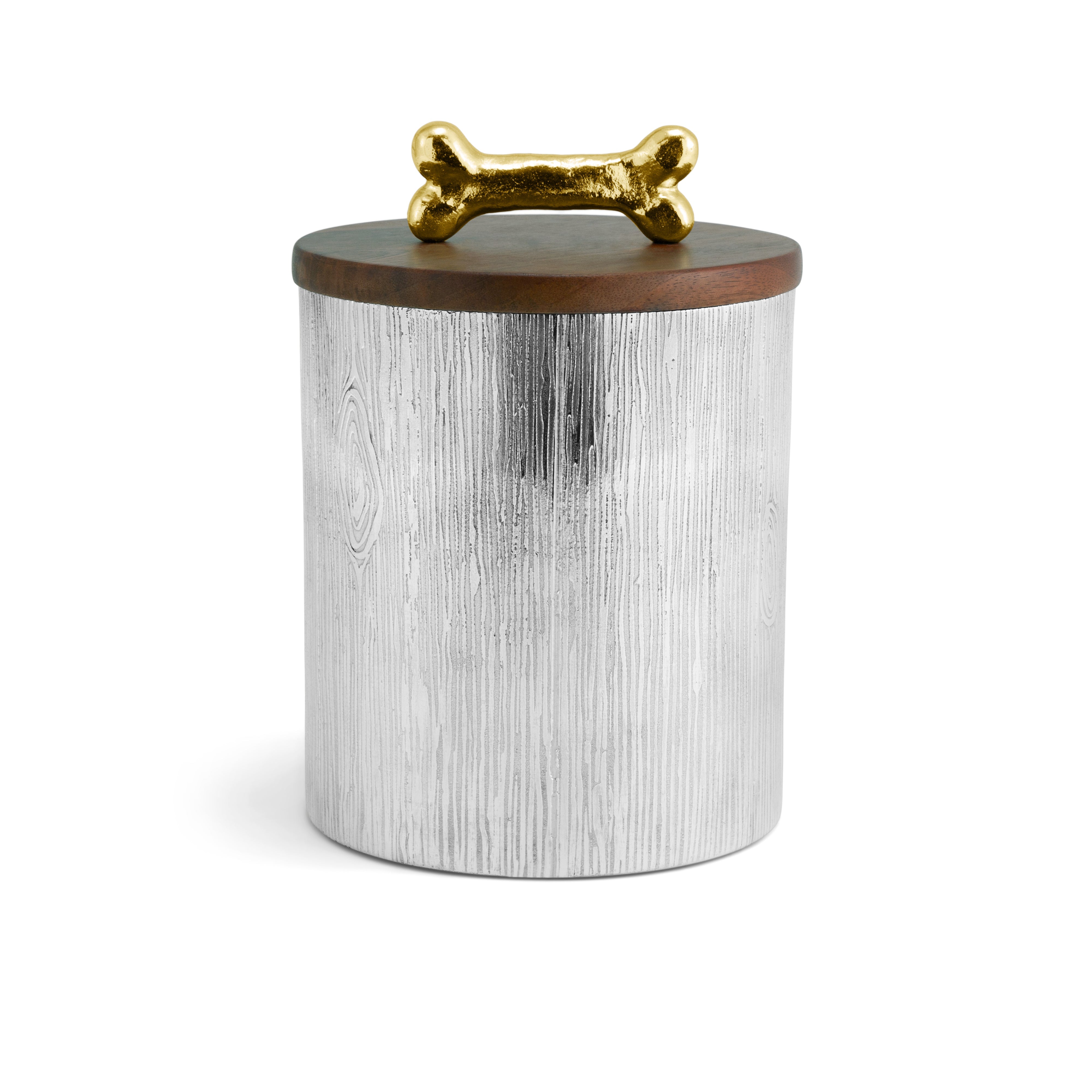 Premium Dog Bone Treat Canister - Airtight Storage for Dog Treats & Snacks - Perfect for Training, Travel & Home Use