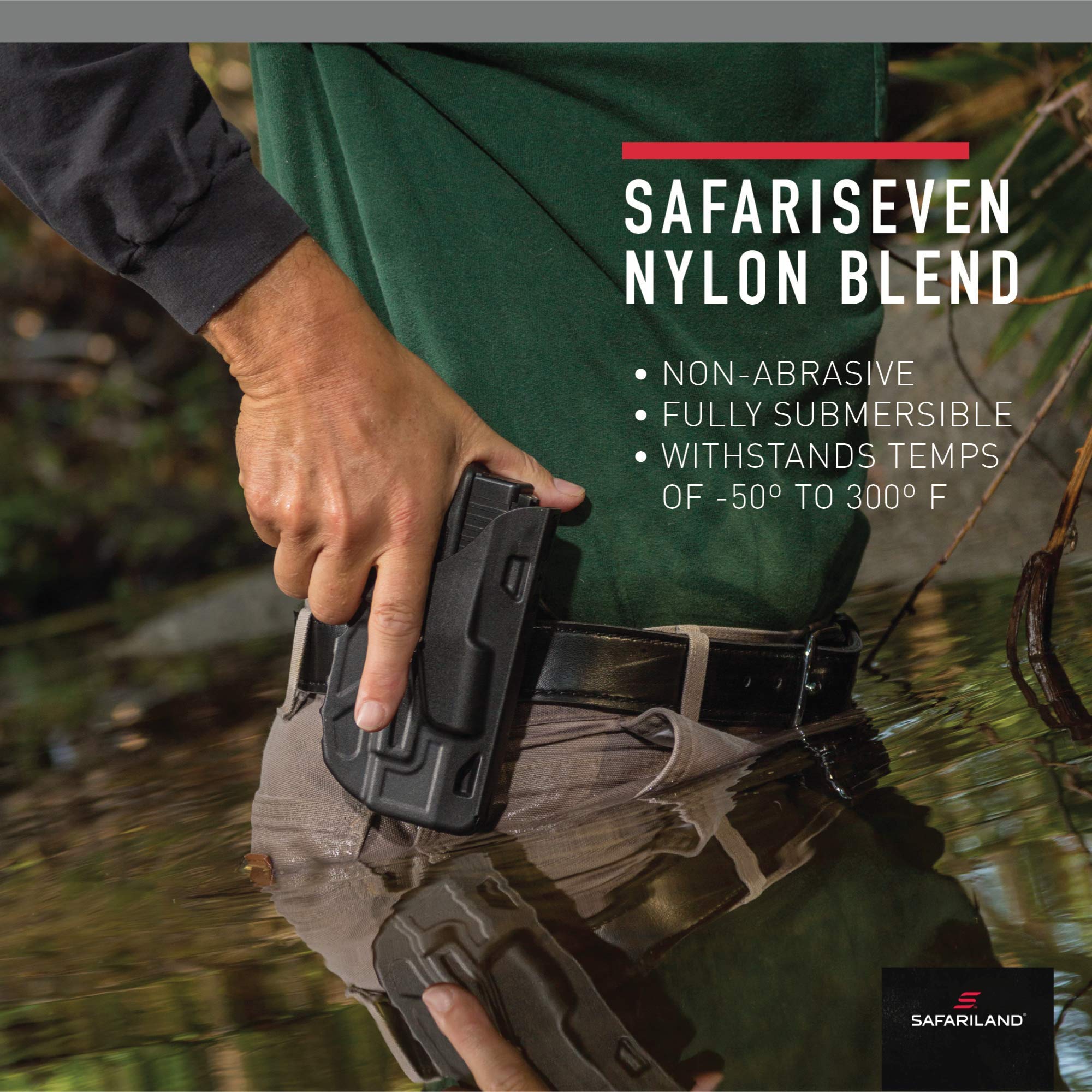Safariland 7384 ALS Tactical Holster - Right Hand Thigh Rig for Duty, Military & Outdoor Use