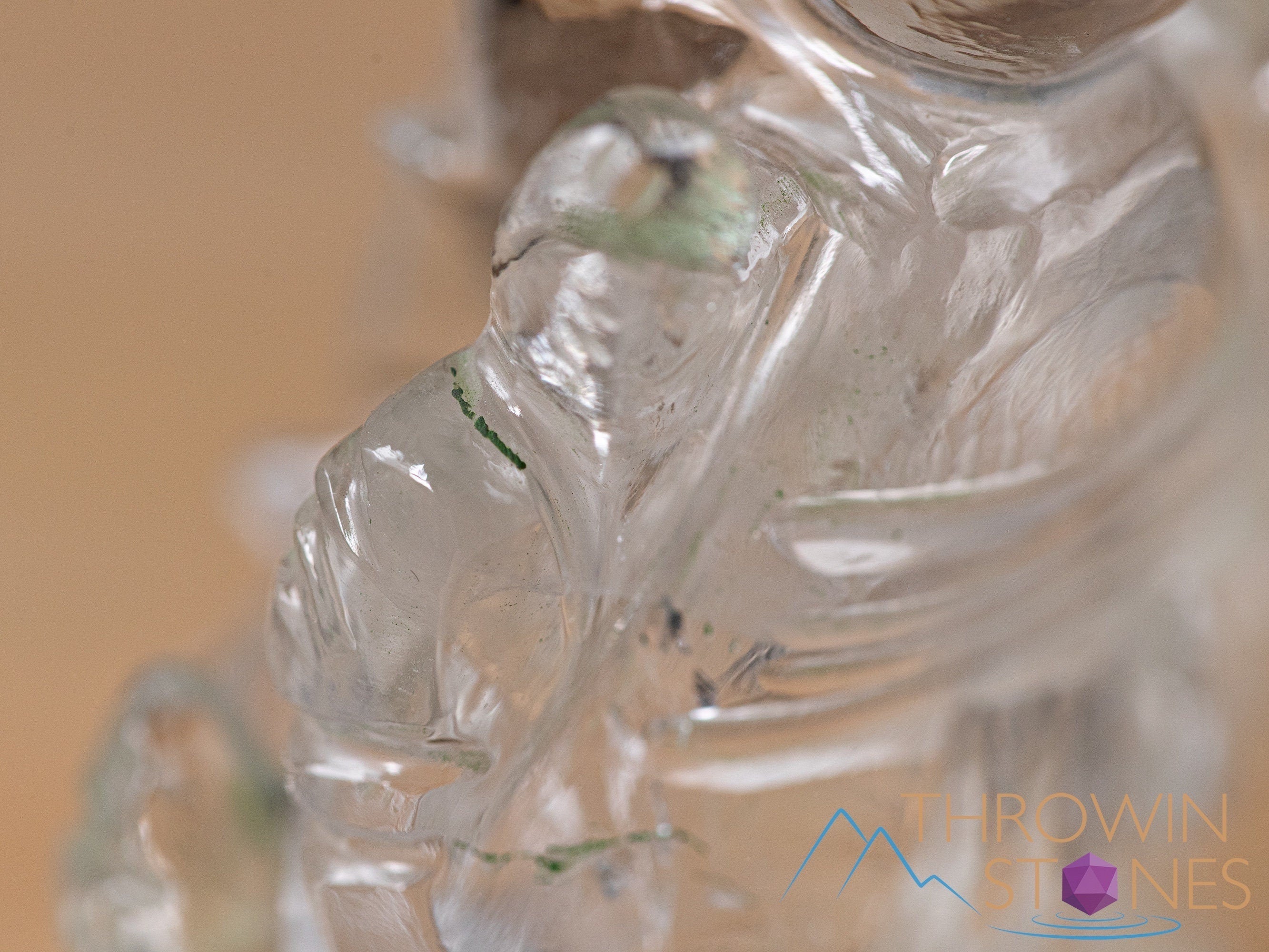 Himalayan Clear Quartz Ganesha Statue - Hand Carved Crystal Lord Ganesh Figurine for Home Decor, Spiritual Healing & Meditation | Perfect for Yoga Studios, Altars & Gift Giving