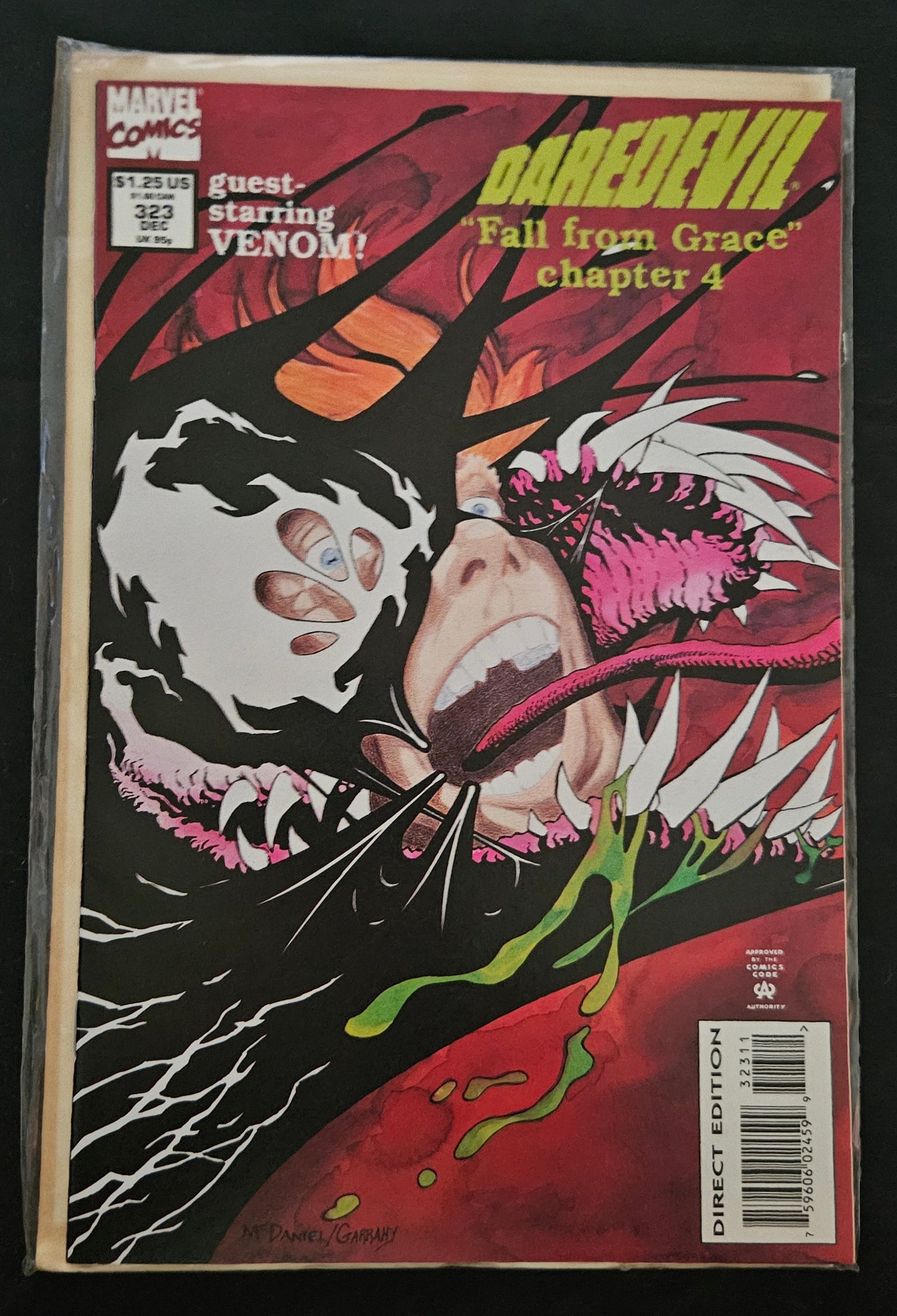 Daredevil #323 | Marvel Comics 1993 Issue | Rare Collectible Comic Book | Perfect for Superhero Fans & Comic Collectors