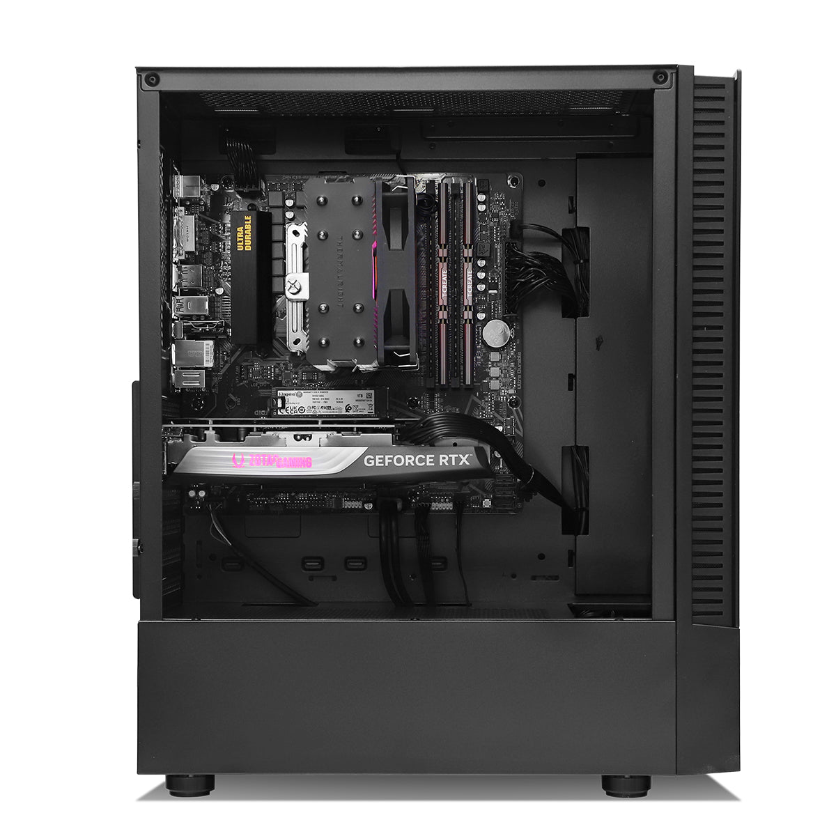 Azure NEX Gaming PC with RTX 4060 Ti & Ryzen 5 7400F - High Performance Desktop Computer for 4K Gaming, Streaming & Content Creation