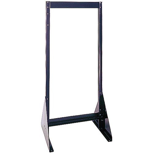 QFS248 Double-Sided Floor Stand for Tip-Out Bins | Storage Organizer for Garage & Workshop