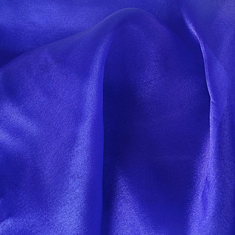 50 Royal Blue Extra Wide Premium Chiffon Chair Sashes - Elegant Wedding Chair Bows for Ceremony & Reception Decorations - Perfect for Bridal Showers, Banquets and Party Decor Supplies