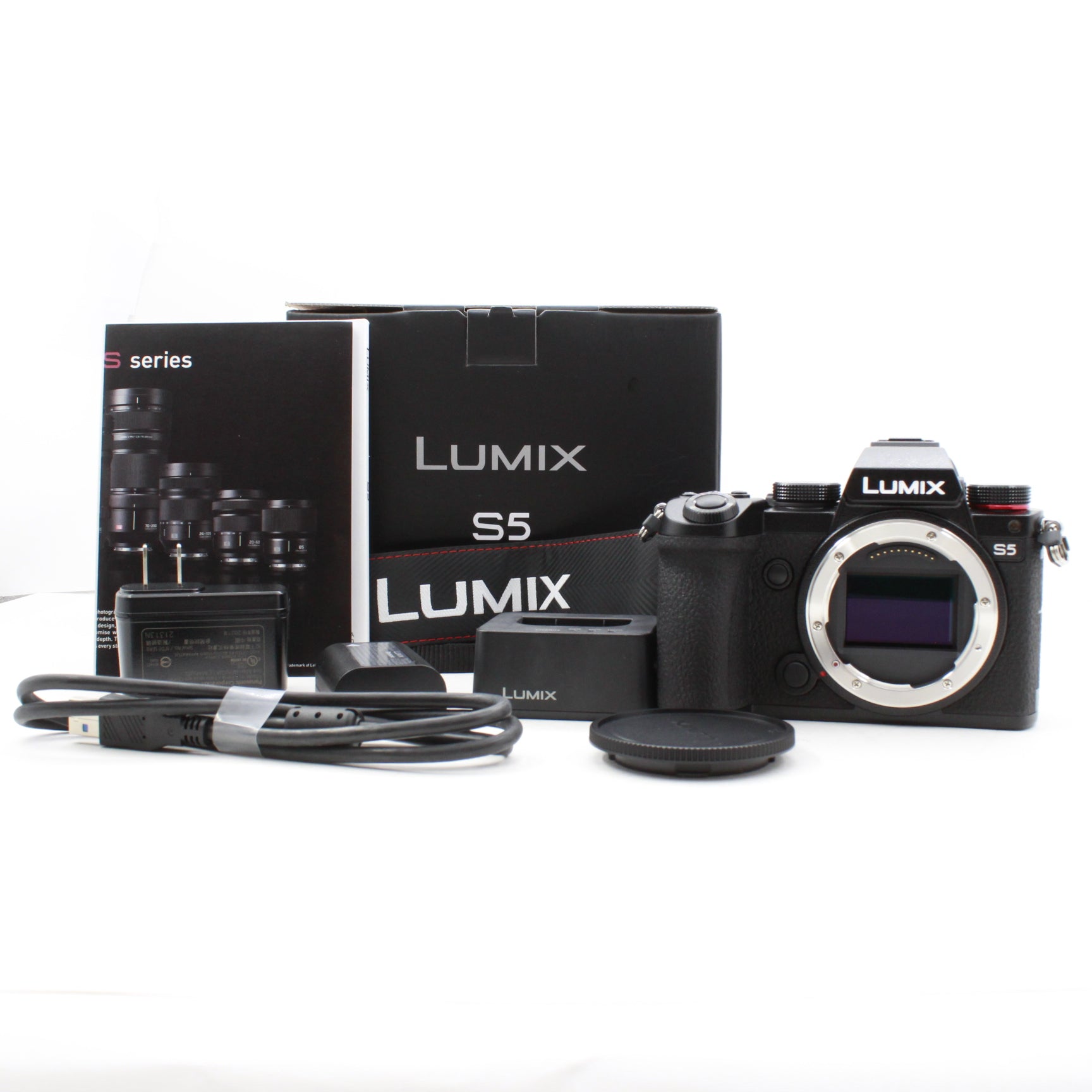 Open Box Excellent Condition Panasonic Lumix DC-S5 Full Frame Mirrorless Camera Body Only - Perfect for Professional Photography & Videography