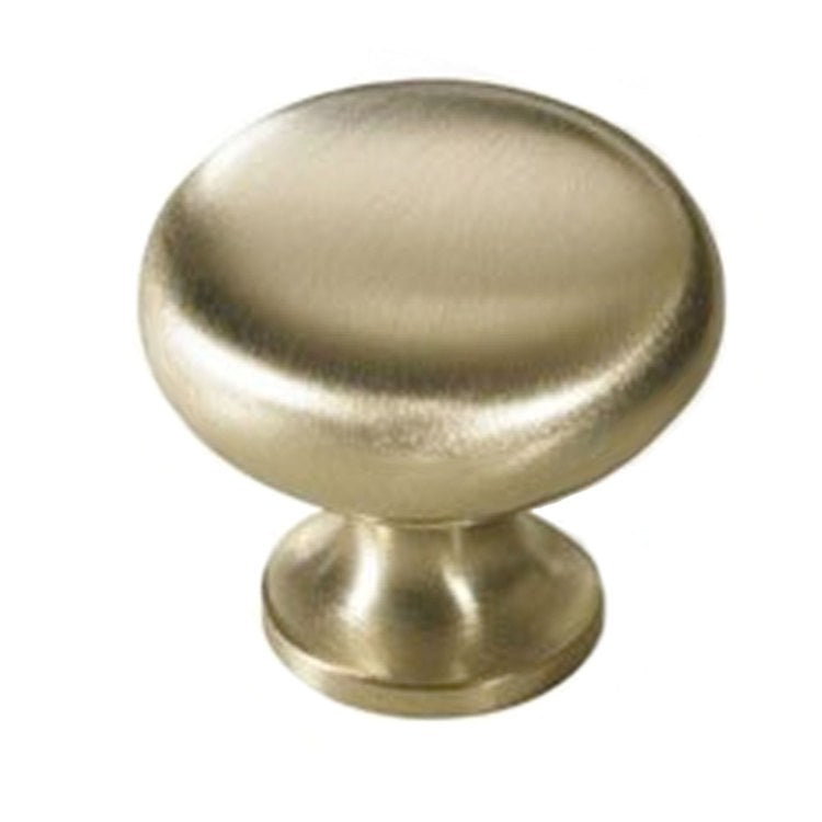 192 Series 1 1/4 Inch Round Cabinet Knobs - Solid Brass Hardware for Kitchen Cabinets, Dressers & Furniture (Set of 10) - Perfect for Home Renovation and DIY Projects