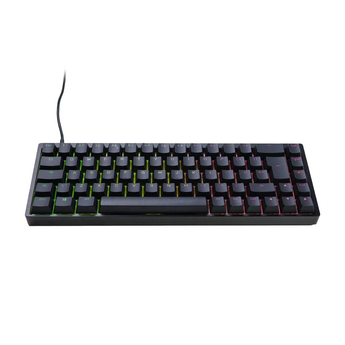ENDGAME GEAR KB65HE 65% Compact RGB Mechanical Gaming Keyboard - Hall Effect Gateron Switches, ISO UK Layout - Perfect for Competitive Gaming & Typing