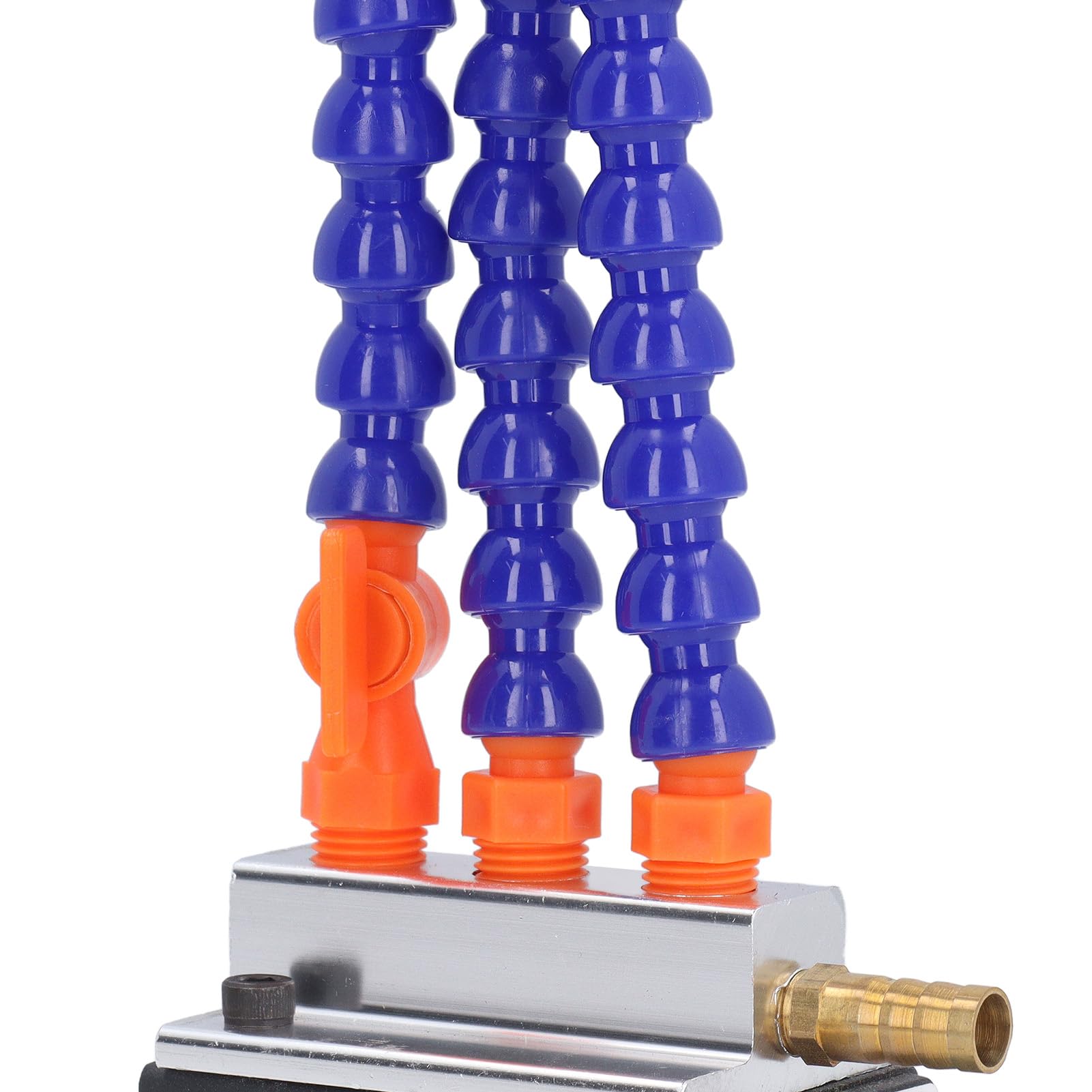 High-Precision Mist Coolant Lubrication Spray System for Metal Cutting - Flexible Hose CNC Milling, Lathe & Engraving Cooling Sprayer with Air Pipe | Perfect for CNC Machining, Metal Fabrication & Industrial Cooling Applications