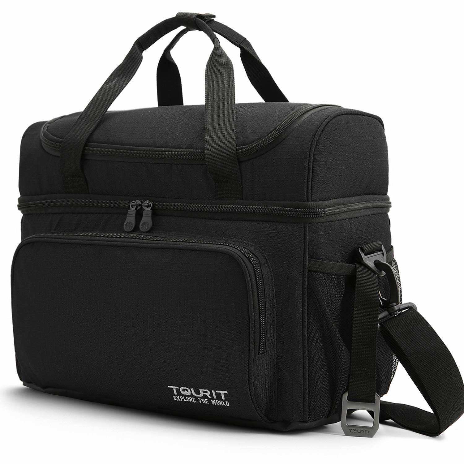 TOURIT 30/36-Can Insulated Cooler Bag - Large Lunch Tote for Picnic, Camping, Beach & Work - 22/28L Soft-Sided Cooler for Men & Women - Perfect for Outdoor Adventures, Office Lunches & Travel