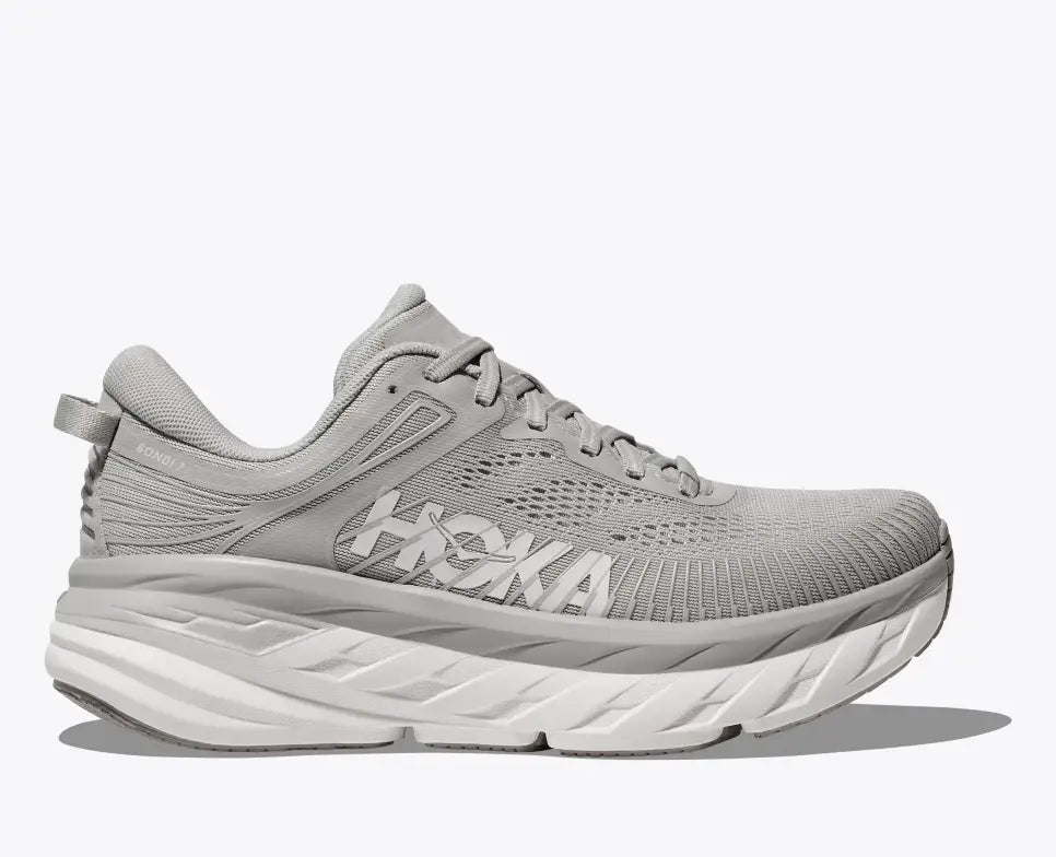 Hoka Bondi 7 Women's Running Shoes - Lightweight Cushioned Sneakers for Walking, Jogging & Gym Workouts - Perfect for Marathon Training & Everyday Comfort