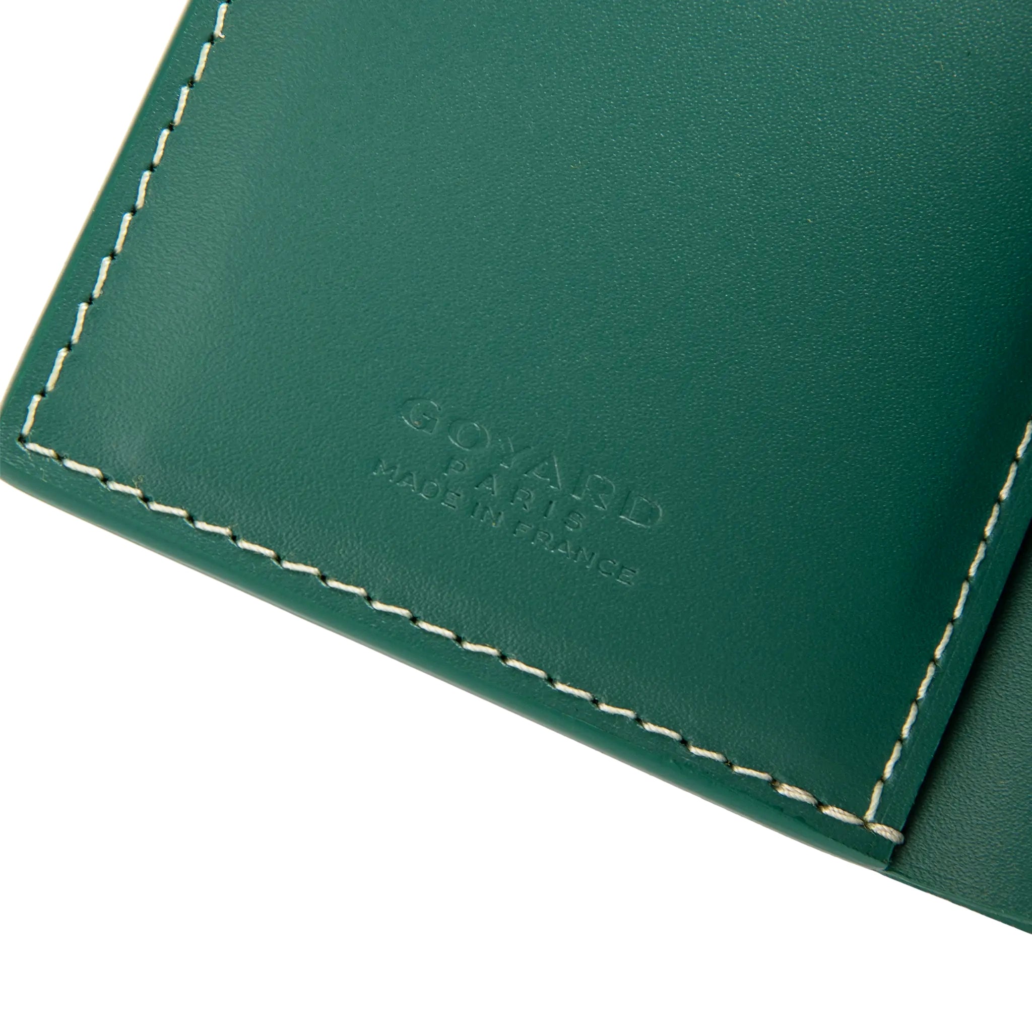 Goyard Saint Pierre Card Wallet in Green - Premium Leather Card Holder for Men & Women - Perfect for Business, Travel, and Everyday Use