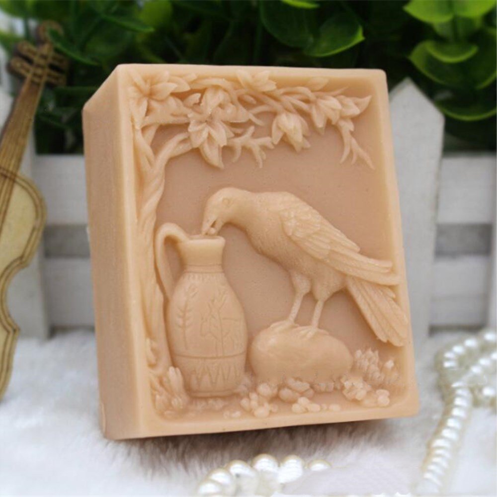 Grainrain Silicone Soap Molds for Handmade Soap Making - Flower Shaped DIY Craft Molds (11330) - Perfect for Homemade Soaps, Candles, Resin Art & Bath Decorations