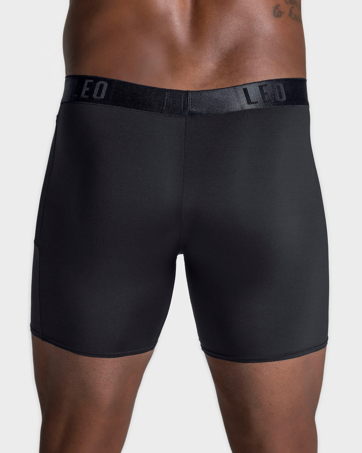 3 Pack Moisture-Wicking Athletic Boxer Briefs with Side Pocket - Breathable Underwear for Men, Gym & Running Comfort