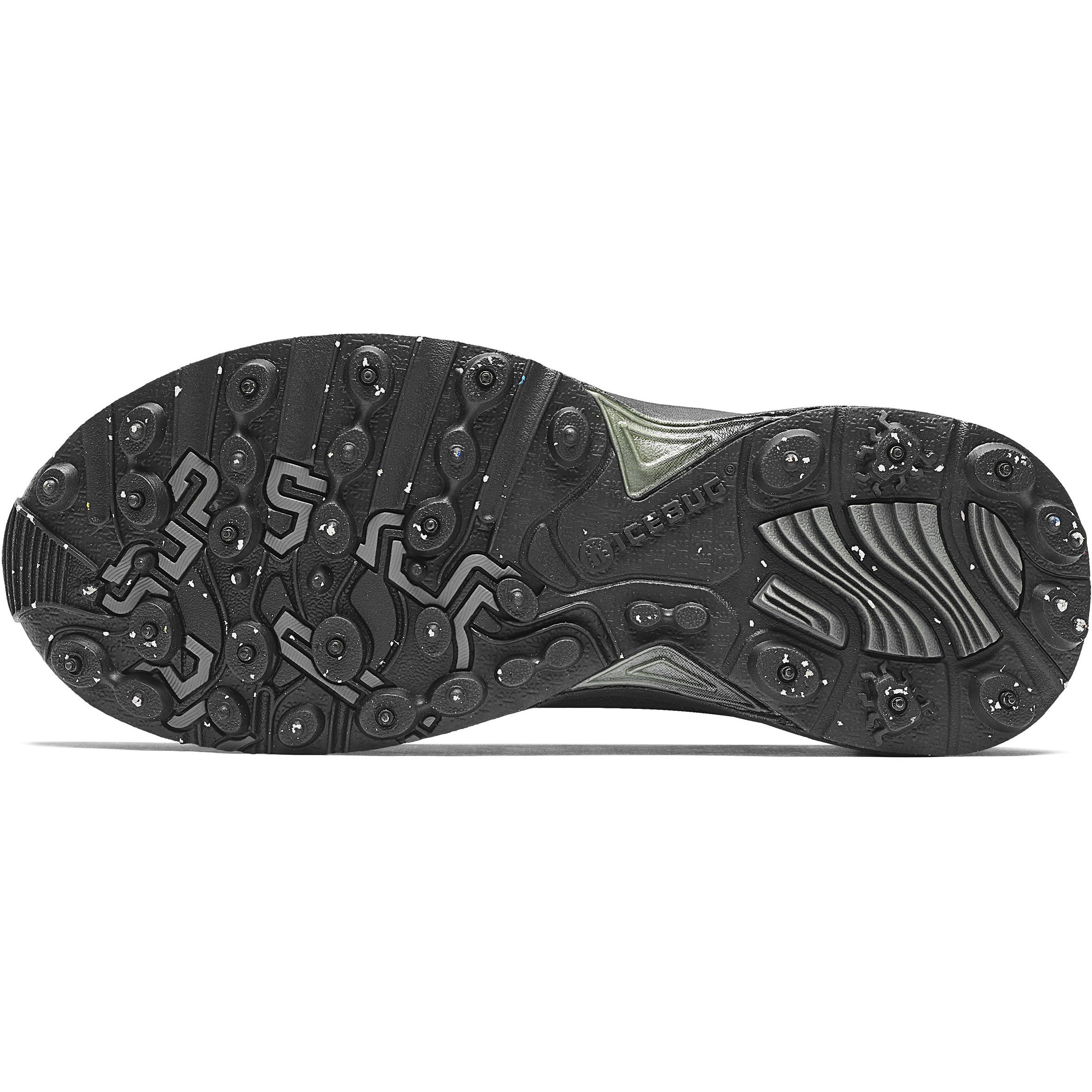 ICEBUG METRO2 BUGrip® Men's Waterproof Hiking Boots - Black Outdoor Shoes for Men with Superior Traction - Perfect for Winter Trekking, Mountain Climbing & Outdoor Adventures