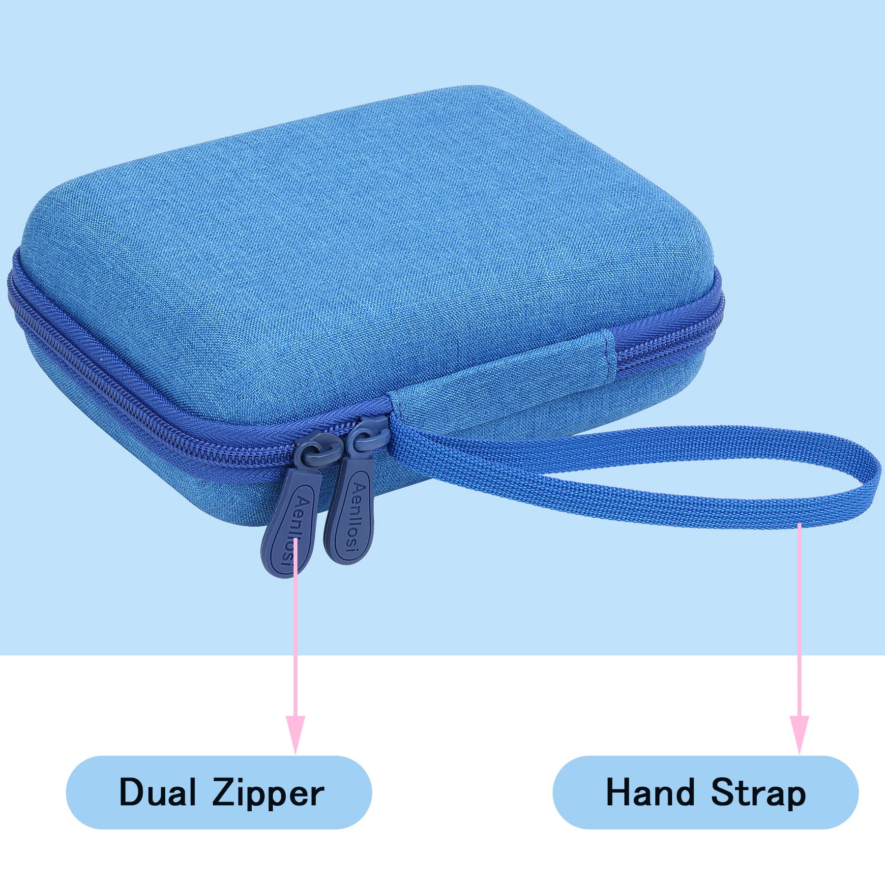 Aenllosi Durable Hard Carrying Case for LeapFrog PAW Patrol Learning Video Game - Protective Storage for Kids' Educational Gaming Device at Home & Travel