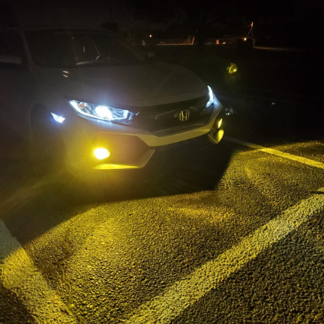 2004-2020 Honda Civic Fog Light Bulb Replacement - H11 55W Halogen Bulb (Not Compatible with 2006-2008 Civic Coupe) | Durable & Bright for Night Driving & Foggy Conditions