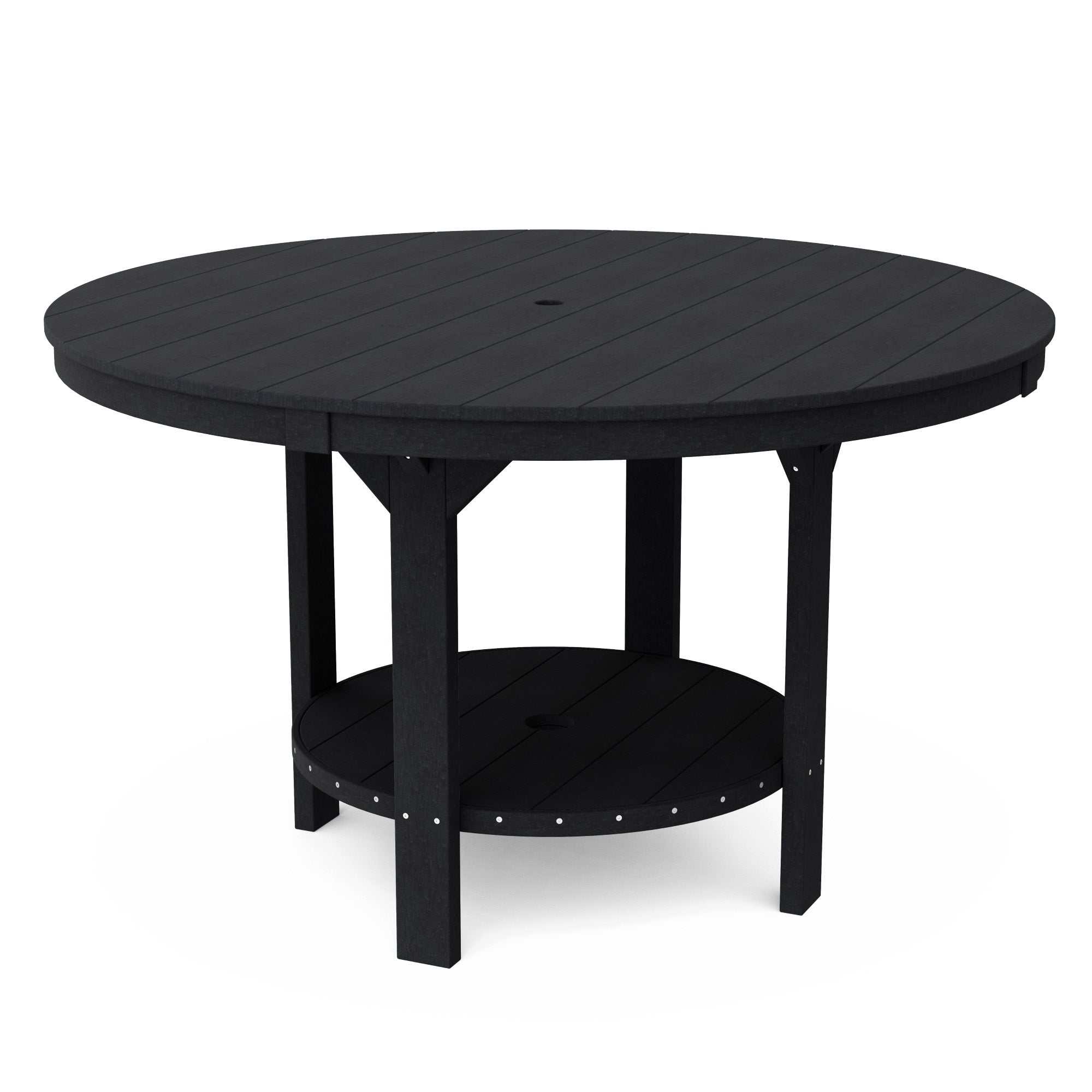 Heritage 60 Inch Pub Counter Table - Solid Wood Bar Height Table for Kitchen, Dining Room & Outdoor Entertaining - Perfect for Parties, Gatherings & Small Spaces