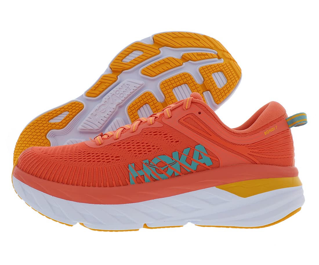 HOKA ONE ONE Bondi 7 Women's Running Shoes - Lightweight Cushioned Sneakers for Jogging, Walking & Gym Workouts