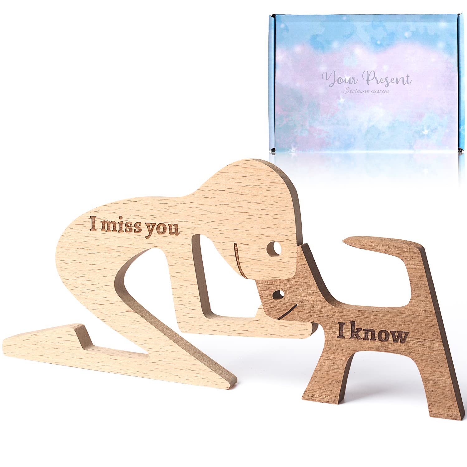 Custom Engraved Wooden Dog Memorial Gift for Pet Lovers - Personalized Sympathy Gift for Loss of Dog, Remembrance Keepsake for Men & Women - Perfect for Pet Memorials, Dog Passing Away Comfort, and Cherished Memories