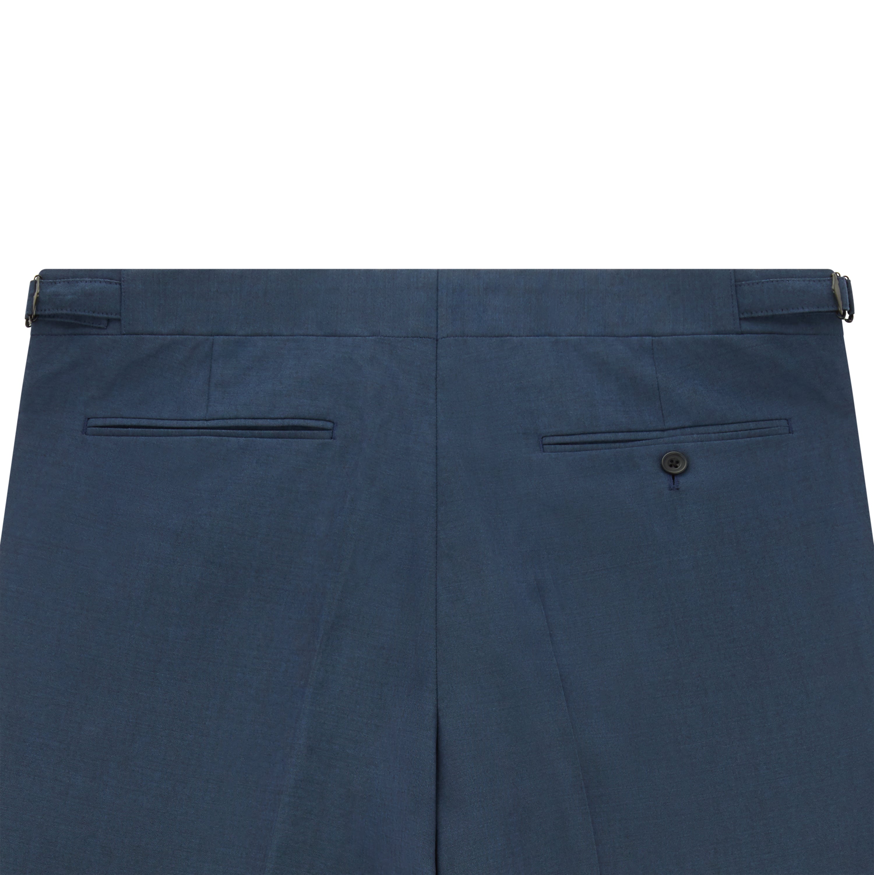 Kenwood Navy Blue Wool Mohair Suit for Men - Premium Business Formal Attire for Office, Weddings & Special Occasions