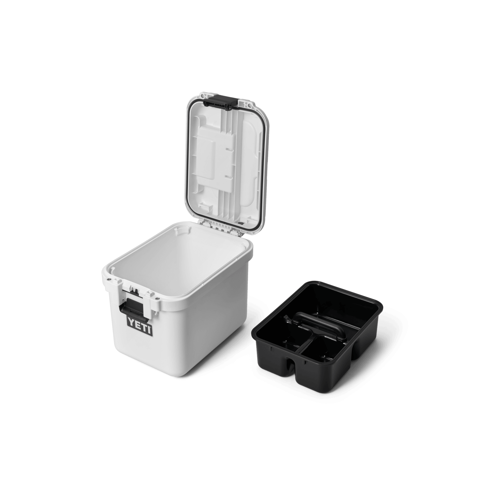 Loadout Gobox 15 Gear Case - Durable Waterproof Storage Box for Outdoor, Camping, Hiking & Travel Gear - White