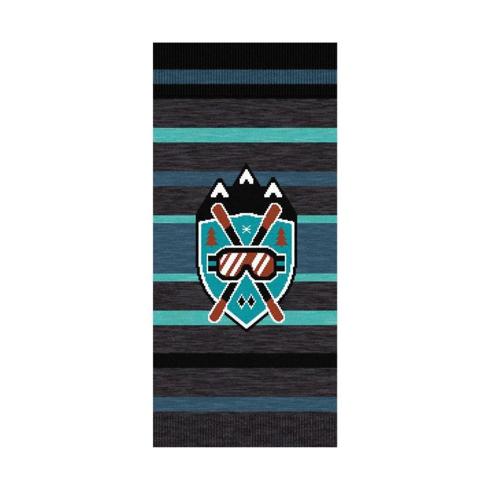 Smartwool Men's Ski Socks - Full Cushion Alpine Edge Charcoal - Warm & Durable Merino Wool Socks for Skiing, Snowboarding & Winter Sports