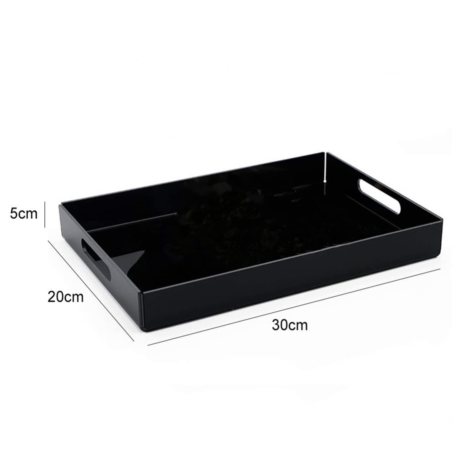 Premium Wooden Serving Trays for Home Kitchen - Elegant Food, Coffee, Snack & Dessert Platter - Perfect for Entertaining, Breakfast in Bed, and Party Serving