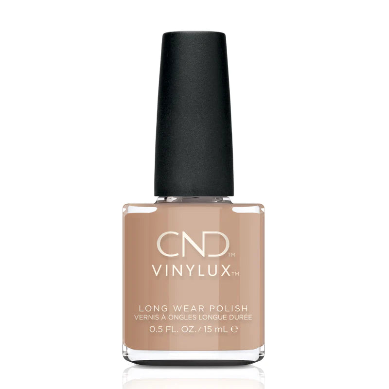 CND Vinylux Long Wear Nail Polish - Wrapped in Linen Shade (15ml) - Professional Salon Quality, 7+ Day Chip-Resistant Manicure for Home & Salon Use