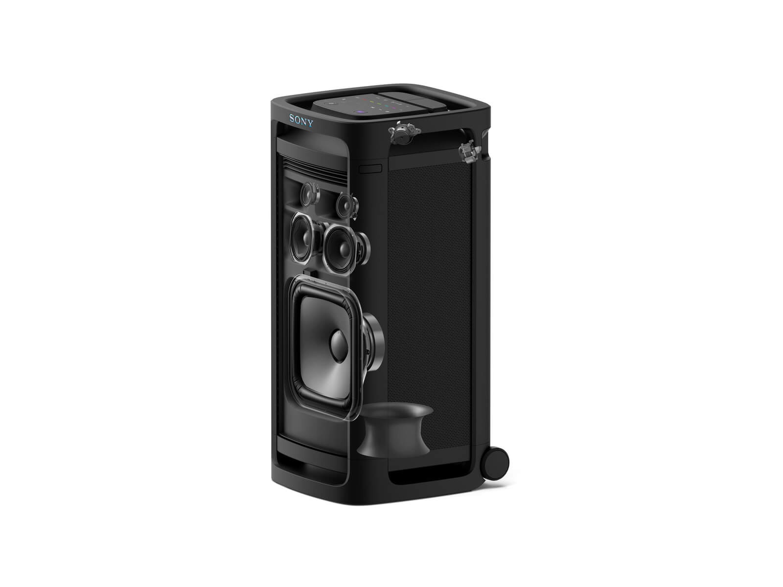 Sony ULT TOWER 9 - Premium Bluetooth Party Speaker with Powerful Bass, 360° Sound & LED Lights - Perfect for Home Parties, Outdoor Gatherings & Events