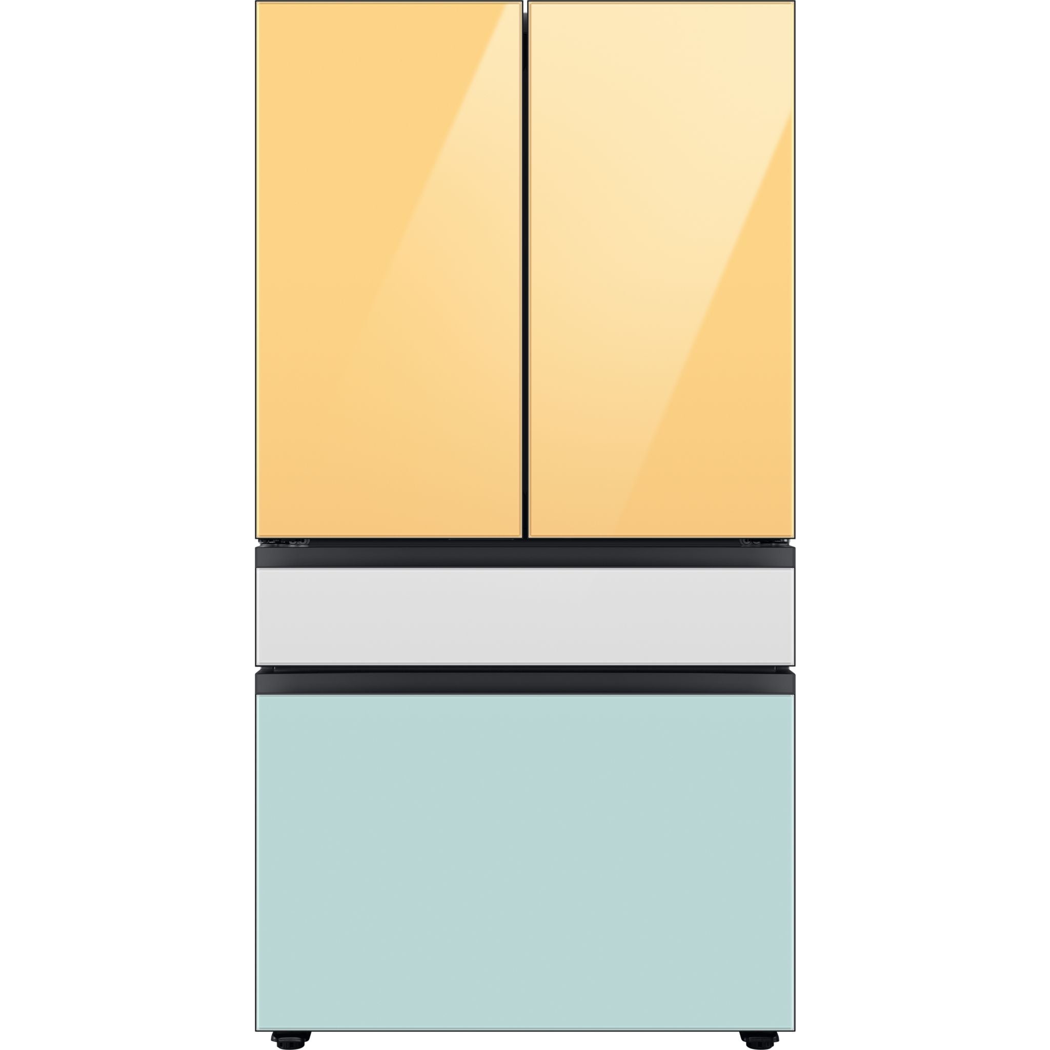 Samsung Counter Depth Refrigerator 1576251K - Energy Efficient, Stainless Steel, French Door Fridge for Modern Kitchens | Perfect for Small Spaces & Open Floor Plans