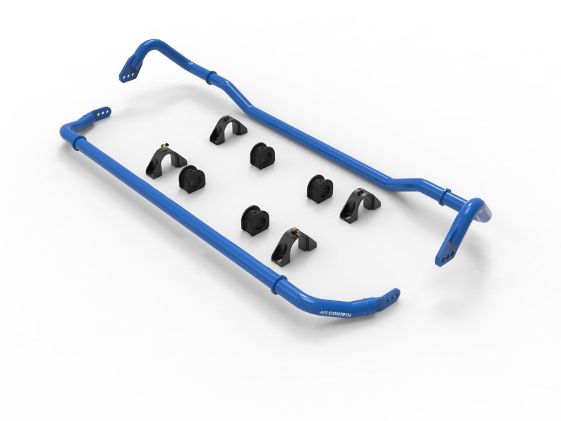 aFe 2020 Chevrolet Corvette C8 Adjustable Front & Rear Sway Bar Kit - 3-Way Control for Enhanced Handling & Performance | Perfect for Track Racing & Street Driving