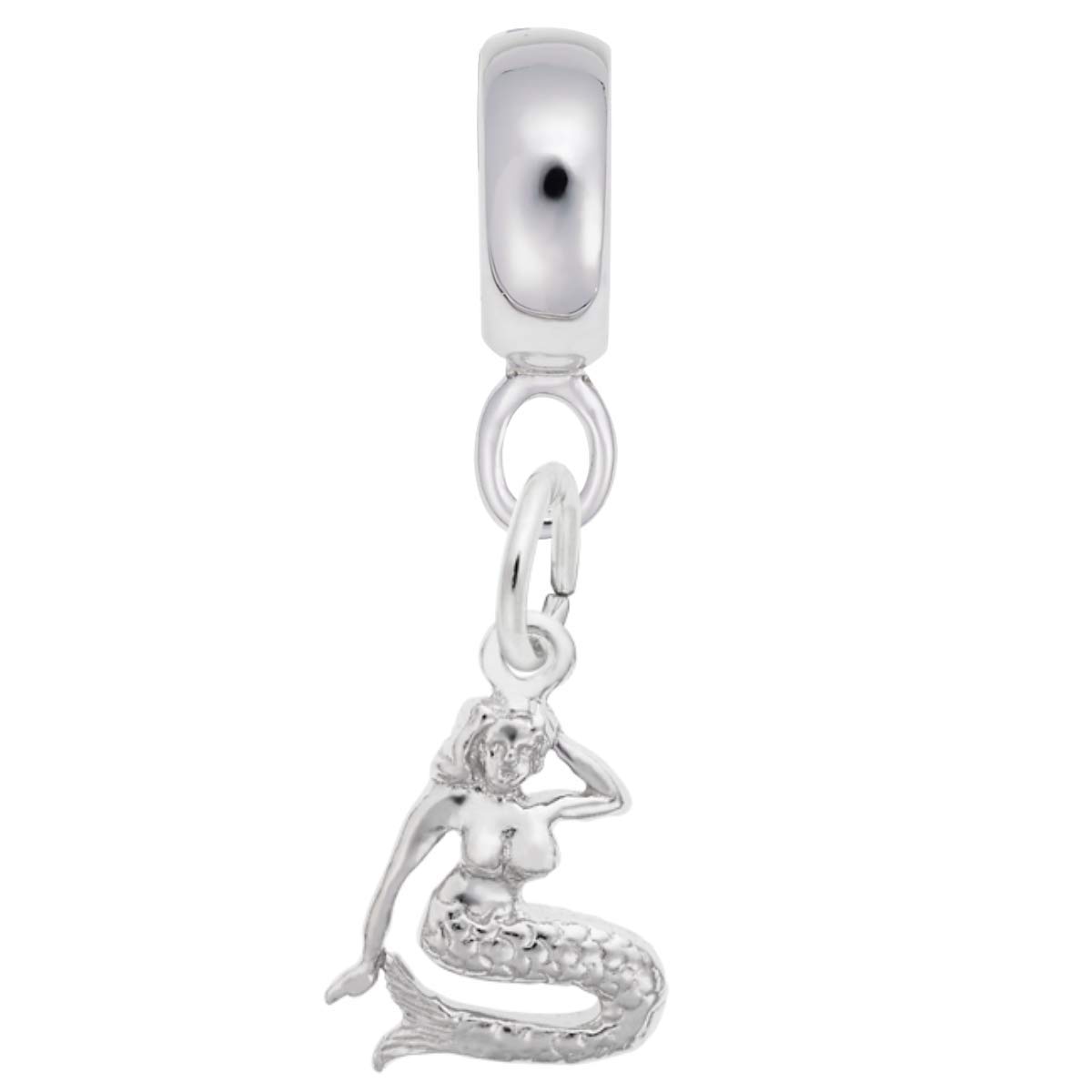 Mermaid Charm Dangle Beads for Jewelry Making - DIY Bracelets & Necklaces - Perfect for Beach Parties, Mermaid Themed Events and Gift Giving