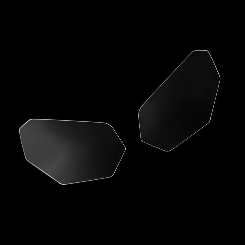 PSLER® Motorcycle Headlight Protector Cover - CRF1000L Africa Twin 2015-2019 Replacement Lens Shield (Black) | Durable Protection for Off-Road & Adventure Riding