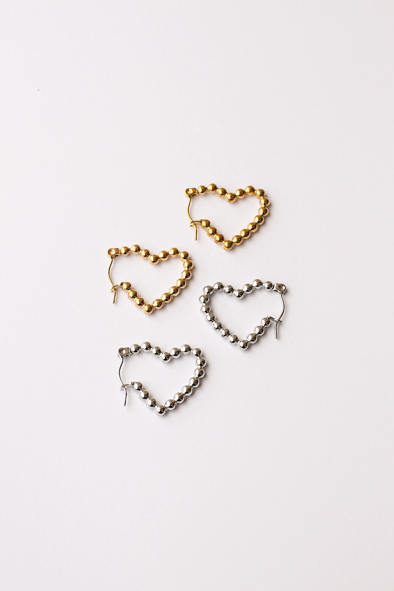 Trendy Lover Hoop Earrings for Women - Romantic & Elegant Jewelry Gift for Her - Perfect for Date Nights, Weddings & Special Occasions