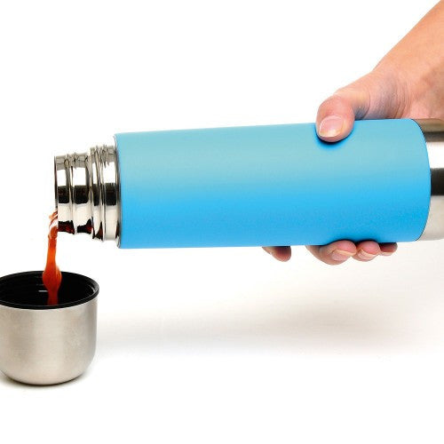 Coolmovers Insulated Stainless Steel Vacuum Flask - 12oz, 16oz, 20oz, 32oz Sizes - Keeps Drinks Hot/Cold for 24 Hours - Perfect for Camping, Office & Travel