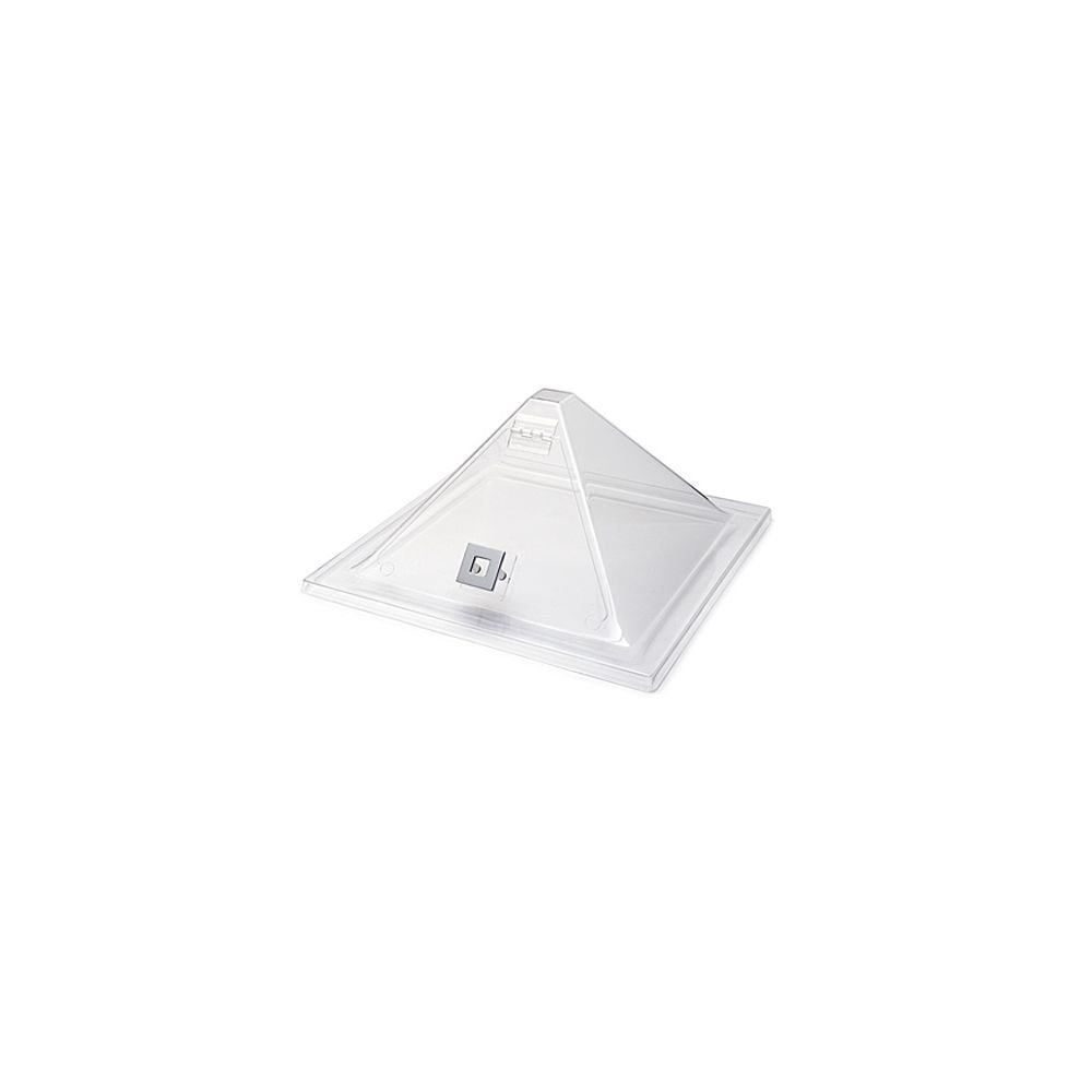 Rosseto SA123 Pyramid Cover with Flip Door - Durable & Stylish Pet Cage Accessory for Small Animals - Perfect for Hamsters, Guinea Pigs, and Rabbits - Ideal for Home, Office, or Travel Use