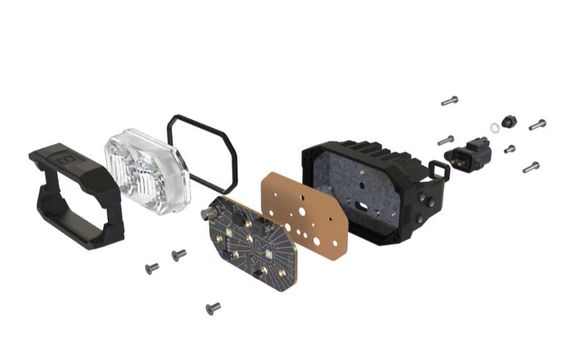 2Banger LED Ditch Light System for Toyota Tacoma (2005-2015) - Off-Road Lighting Kit for Enhanced Visibility & Safety - Perfect for Night Driving, Camping & Off-Road Adventures