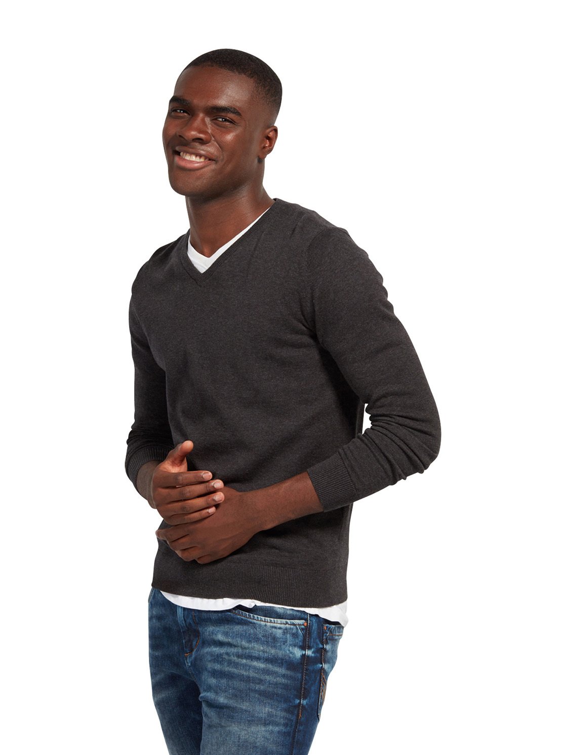 TOM TAILOR Men's Basic Sweater - Casual Knit Pullover for Everyday Wear & Layering | Perfect for Office, Outings & Cold Weather