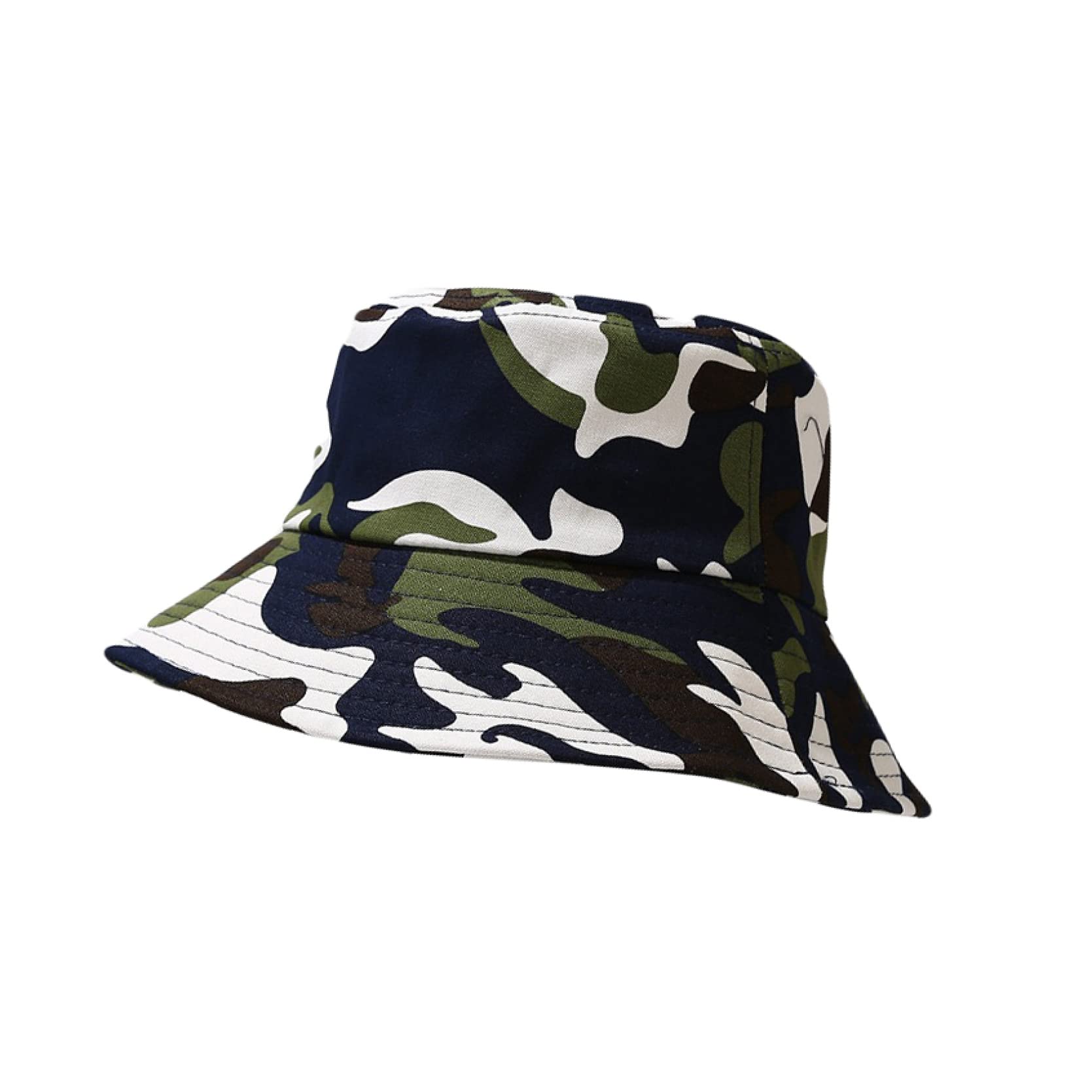 Sun Hat for Men & Women - Summer Outdoor Fishing & Mountaineering Bucket Cap - UV Protection Camouflage Work Hat for Hiking, Gardening & Beach Activities