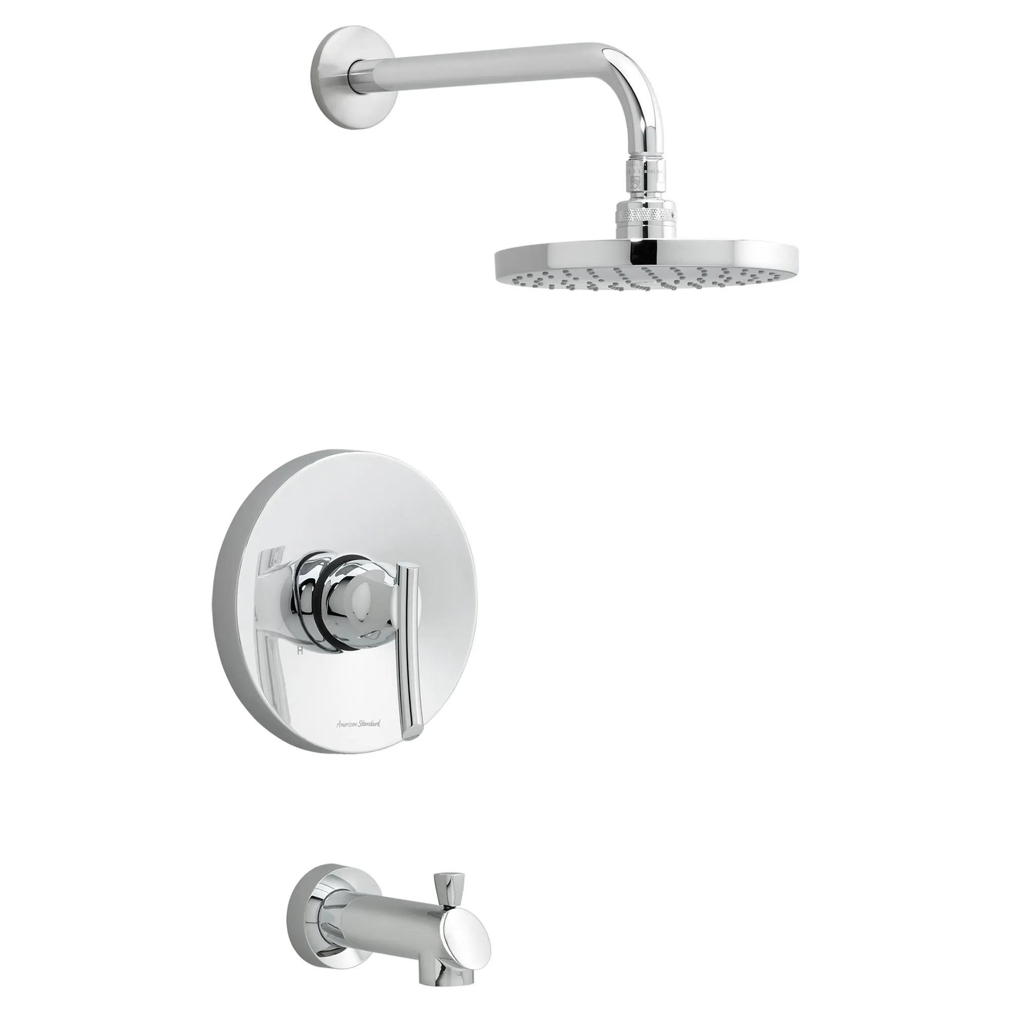 Premium 2.5 GPM Green Tea Tub and Shower Trim Kit with Rainfall Showerhead & Lever Handle - Perfect for Bathroom Renovation and Spa-Like Shower Experience