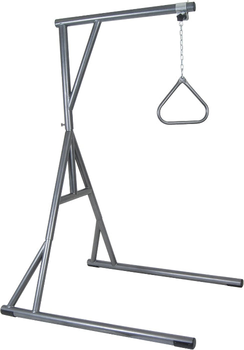 Heavy Duty Bariatric Trapeze Bar for Hospital Beds - Adjustable Overbed Support for Patients with Limited Mobility - Ideal for Home Care, Rehabilitation, and Elderly Assistance