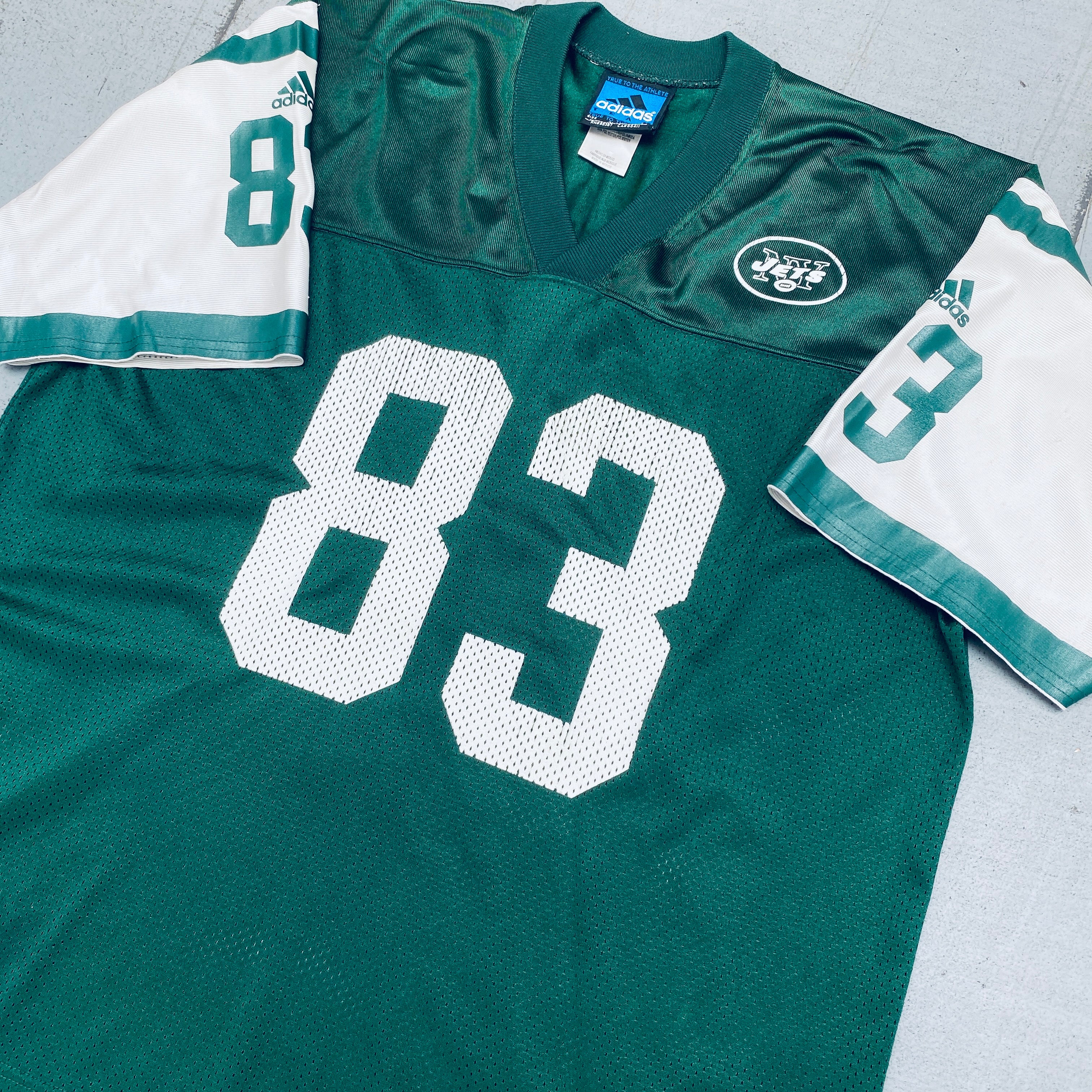 Authentic New York Jets Santana Moss 2001-2002 Rookie Jersey (Large) - Perfect for NFL Fans, Collectors & Game Day Outfits